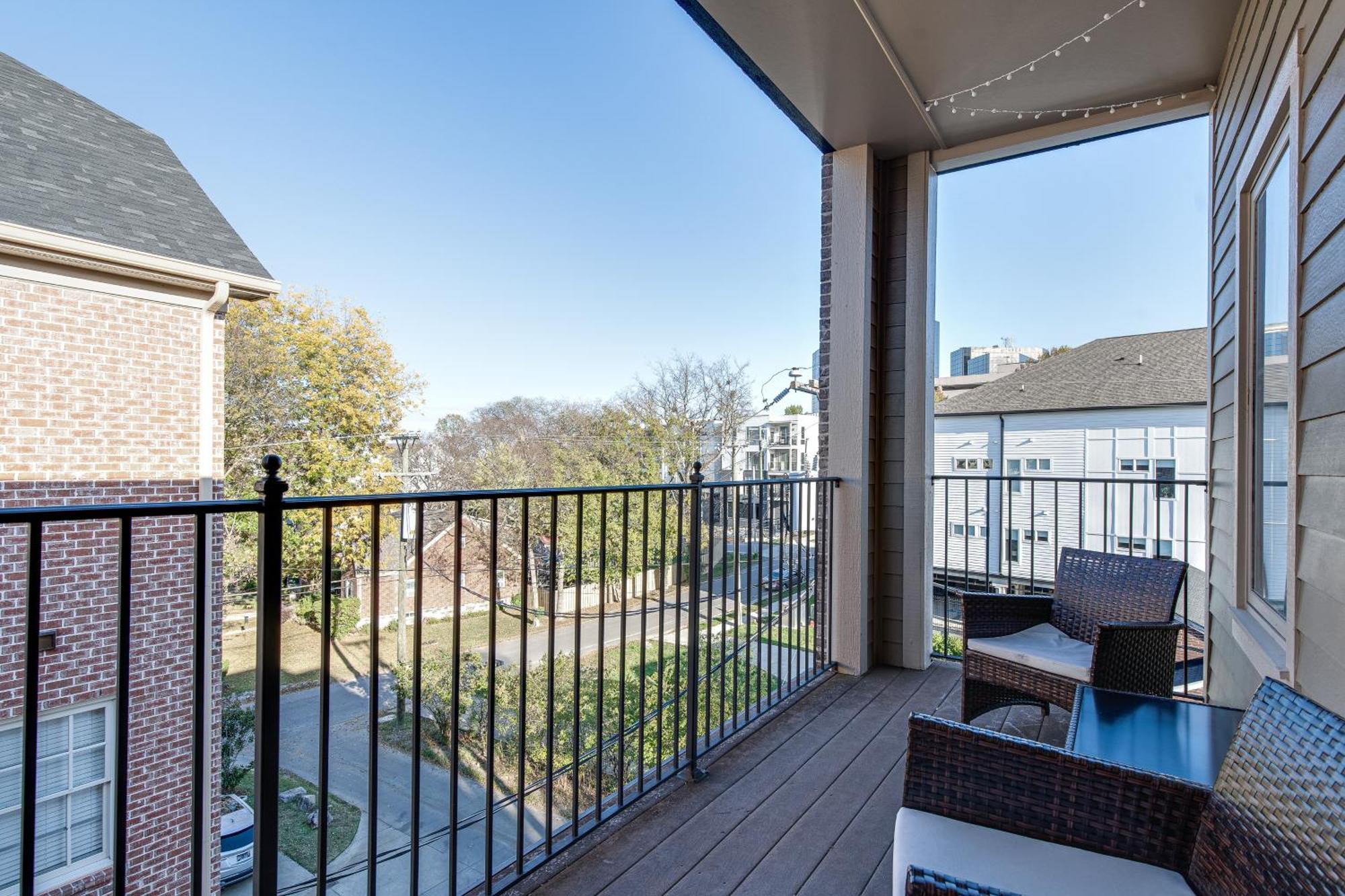 Nashville Condo - Near Music Row- Private Balcony Exterior foto