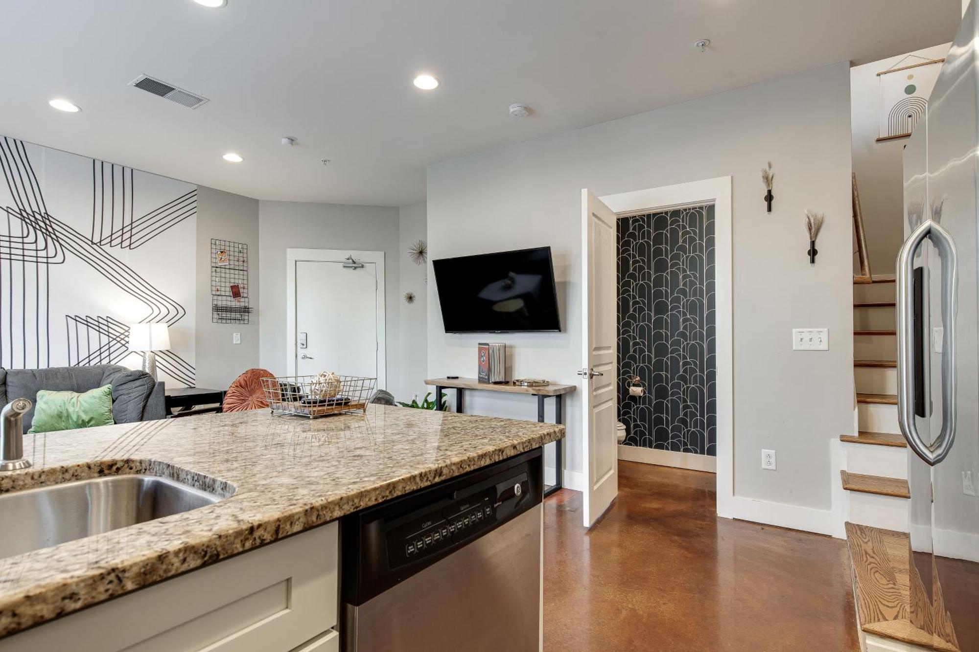 Nashville Condo - Near Music Row- Private Balcony Exterior foto
